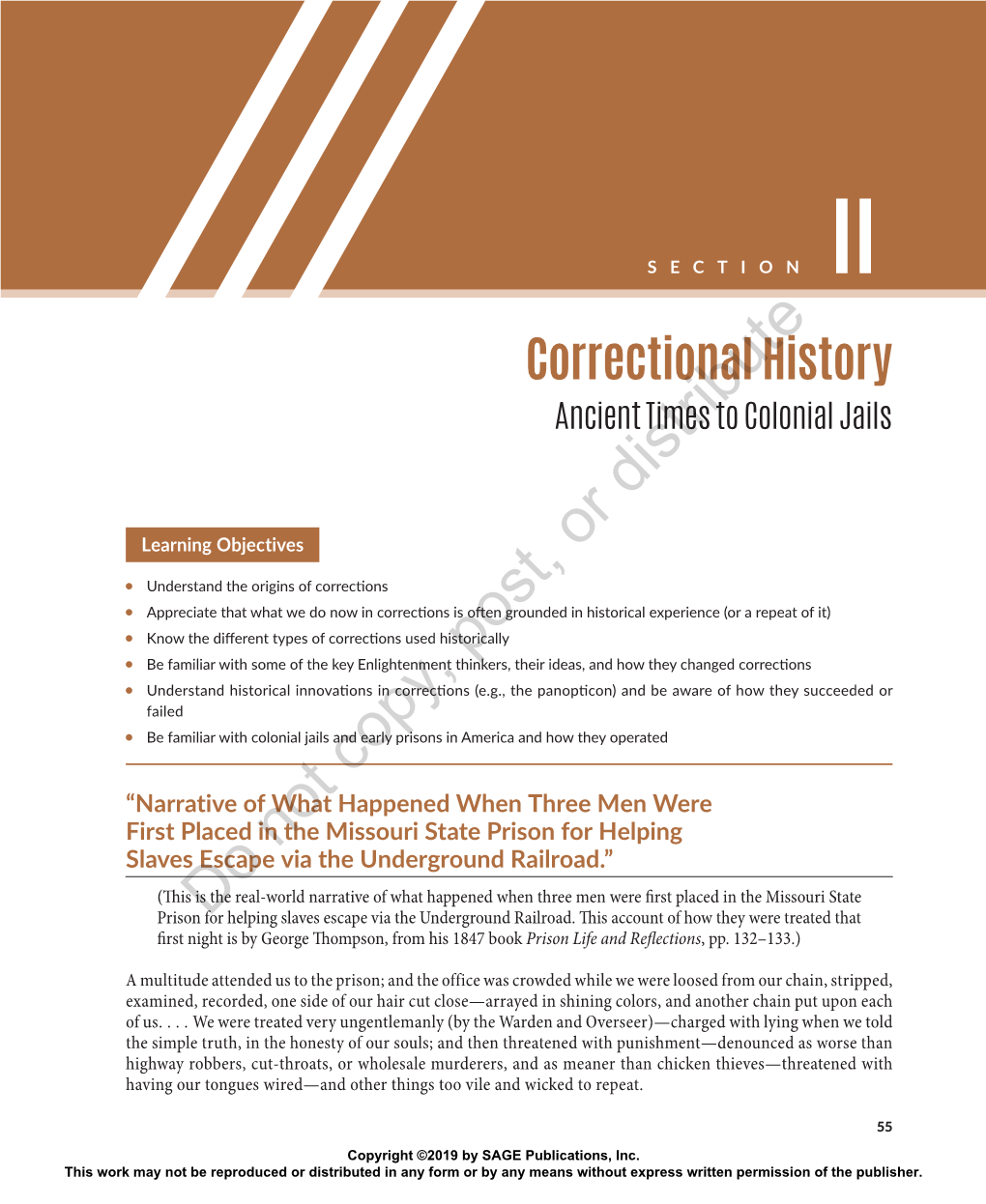 Correctional History Ancient Times to Colonial Jails Distribute