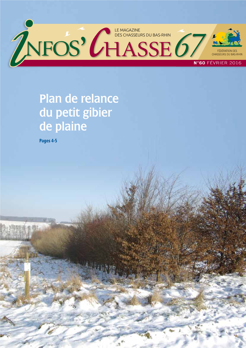 Plan De Relance Du Petit Gibier De Plaine Pages 4-5