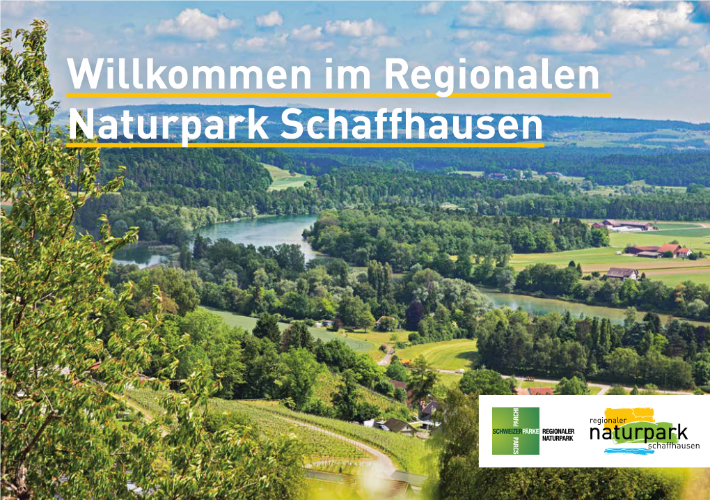 Willkommen Im Regionalen Naturpark Schaffhausen