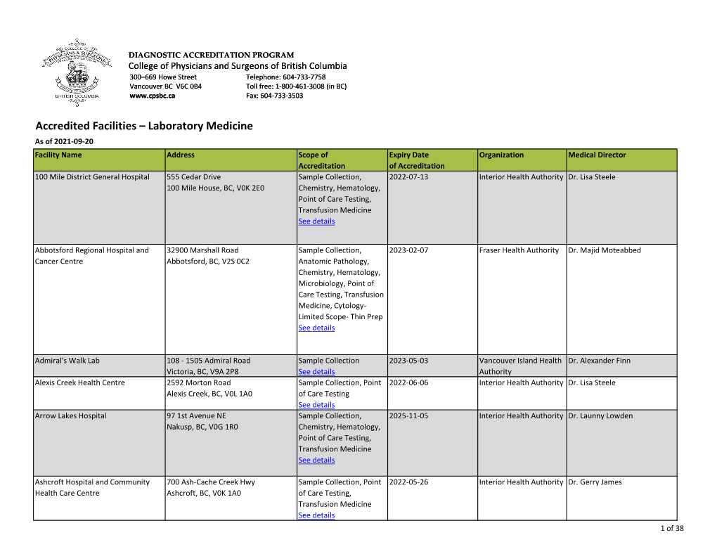 Laboratory Medicine