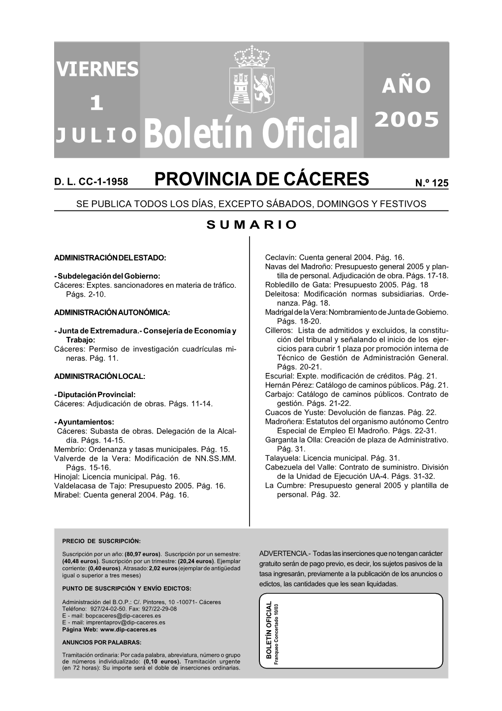 Boletín Oficial