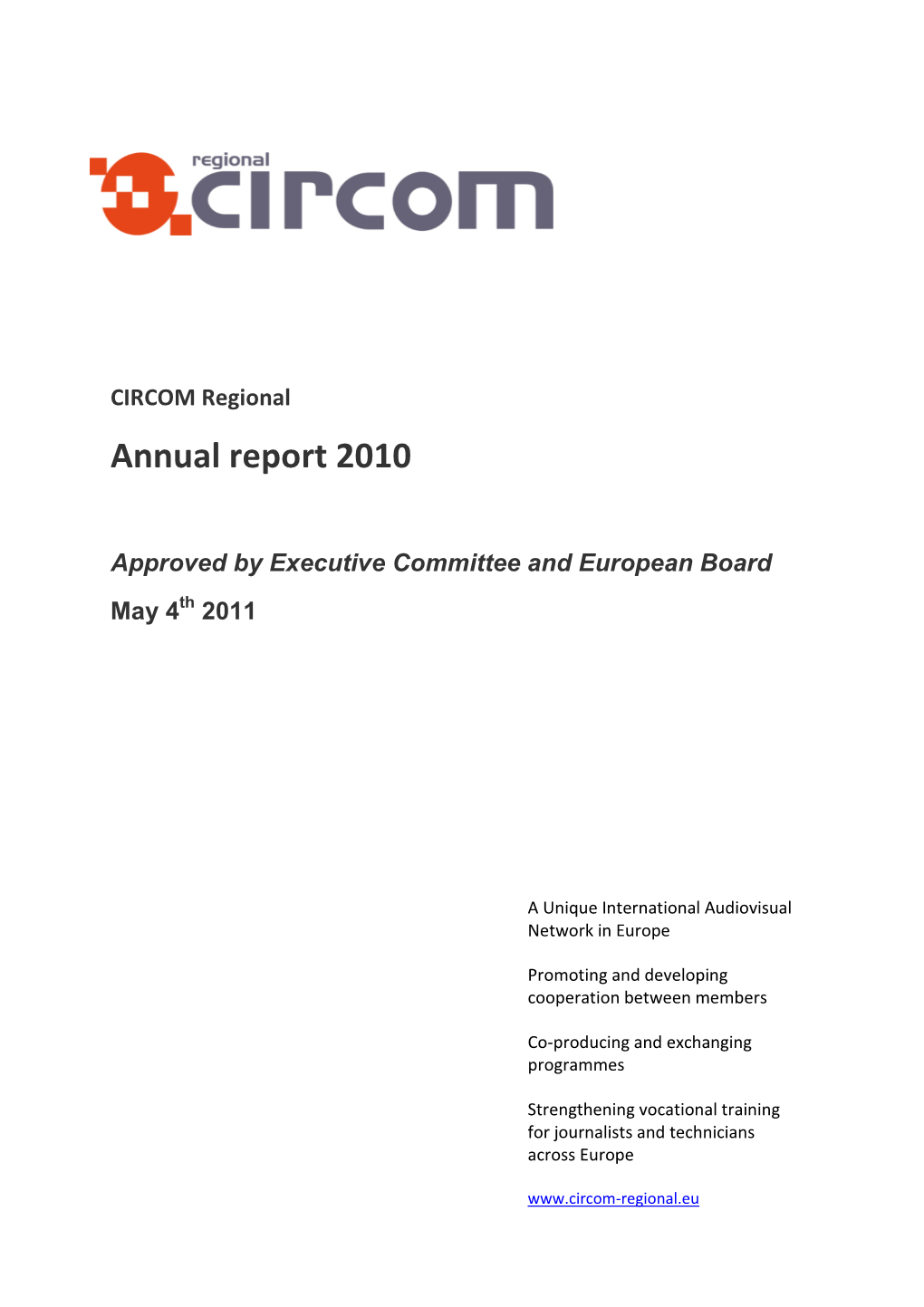 Circom Regional Annual Report 2010 FINAL 050611