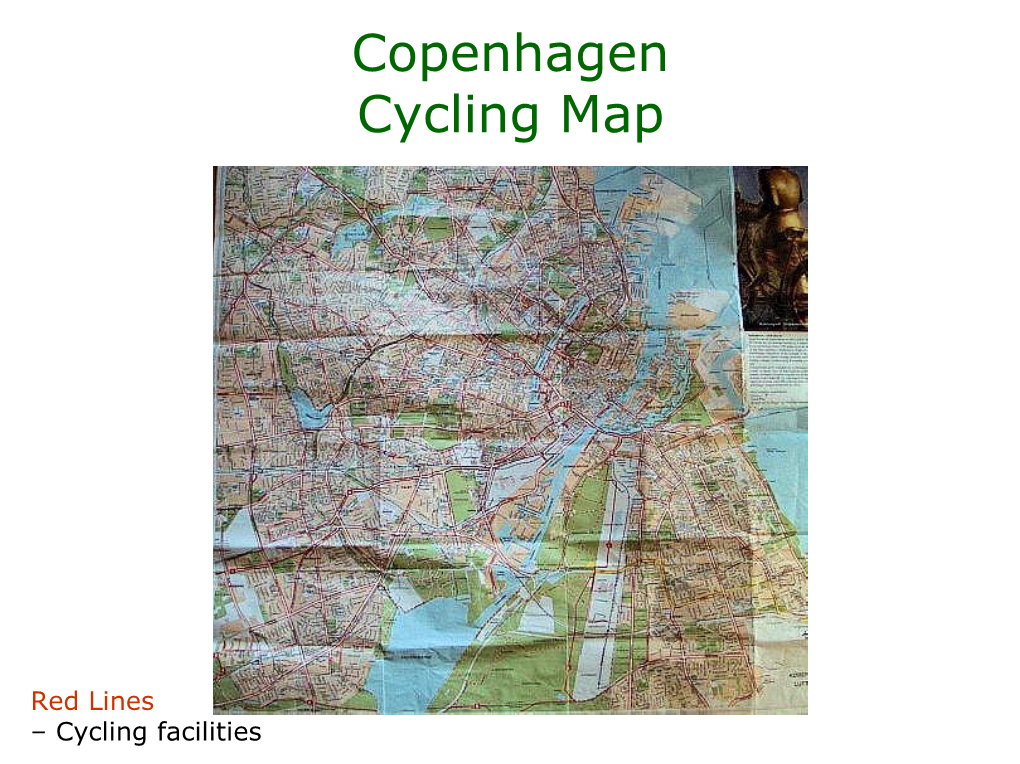 Copenhagen Cycling Map