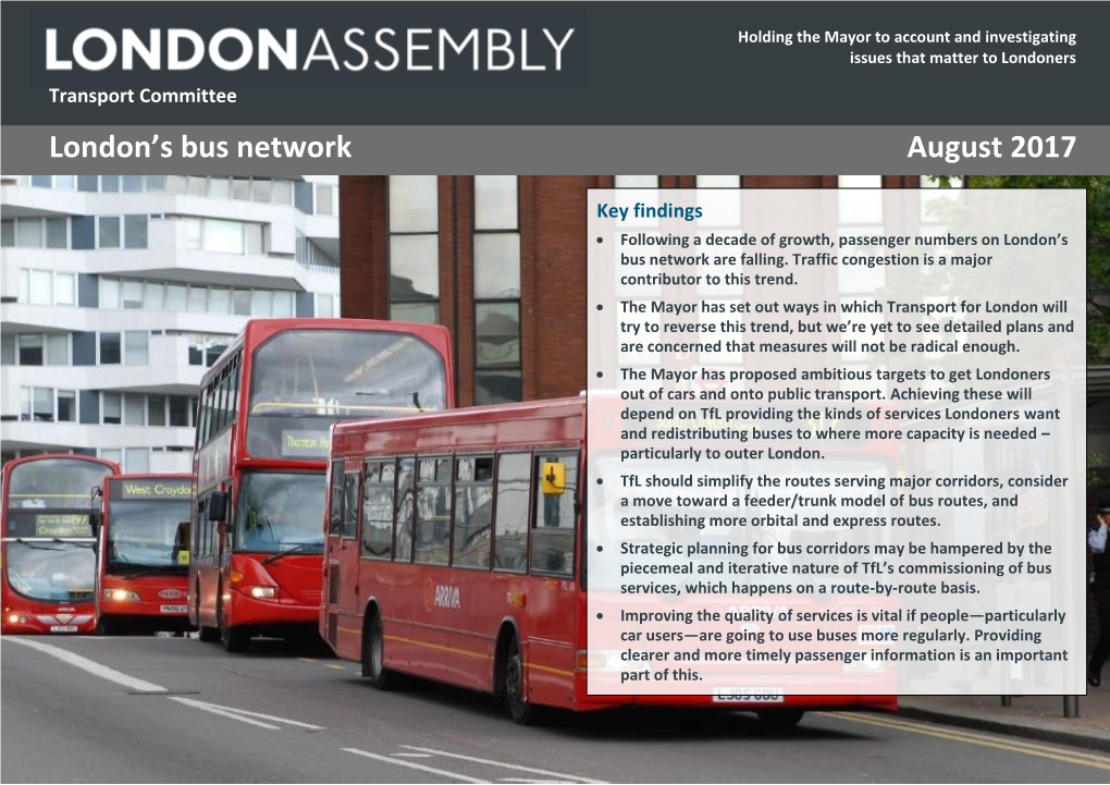 London's Bus Network