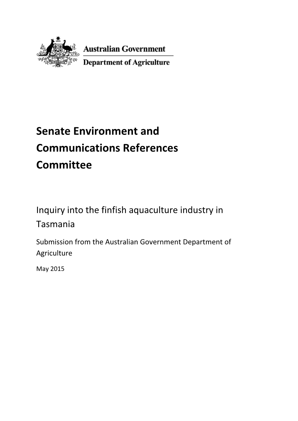 Senate Environment and Communications References Committee