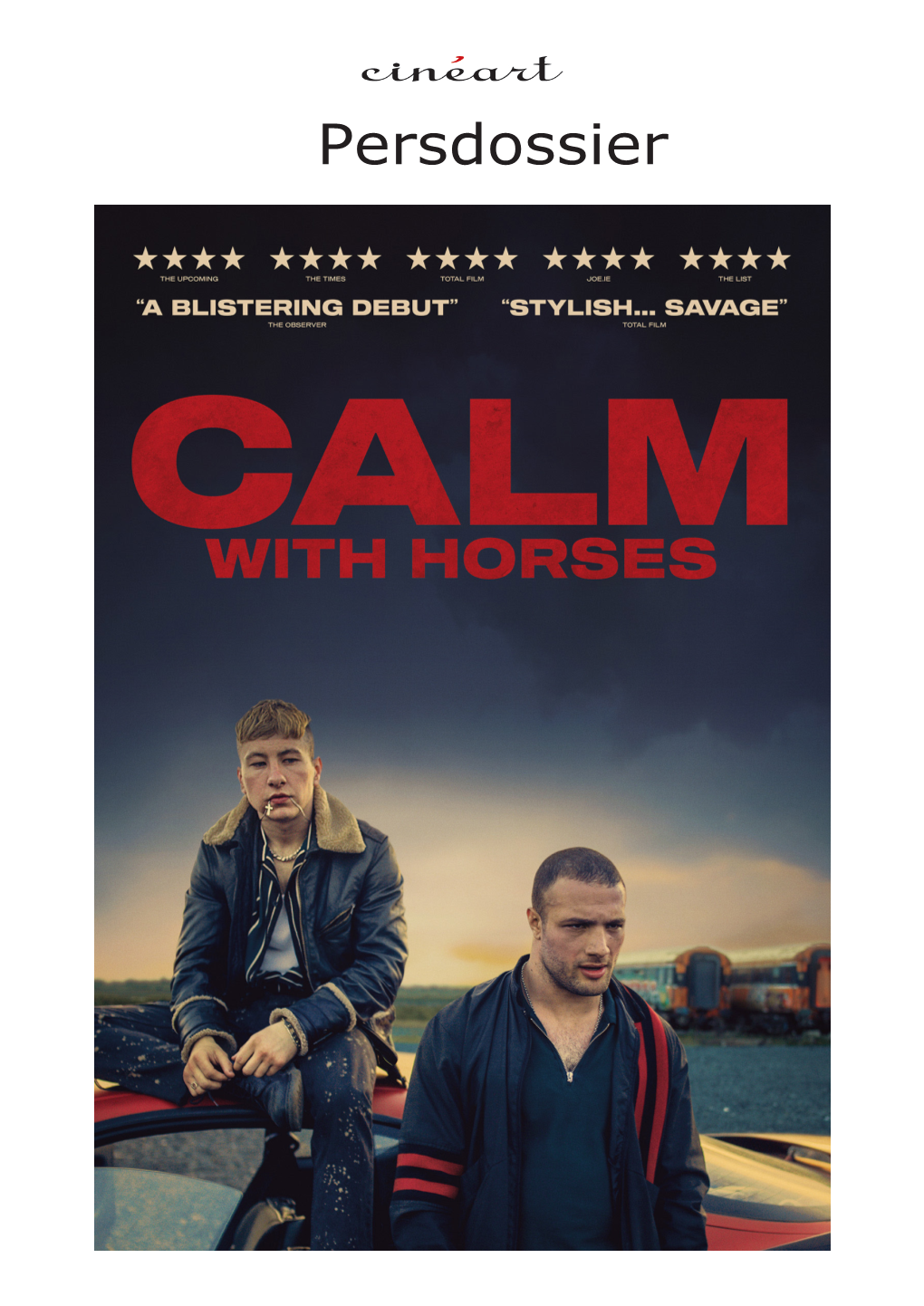 Persdossier CALM with HORSES EEN FILM VAN NICK ROWLAND