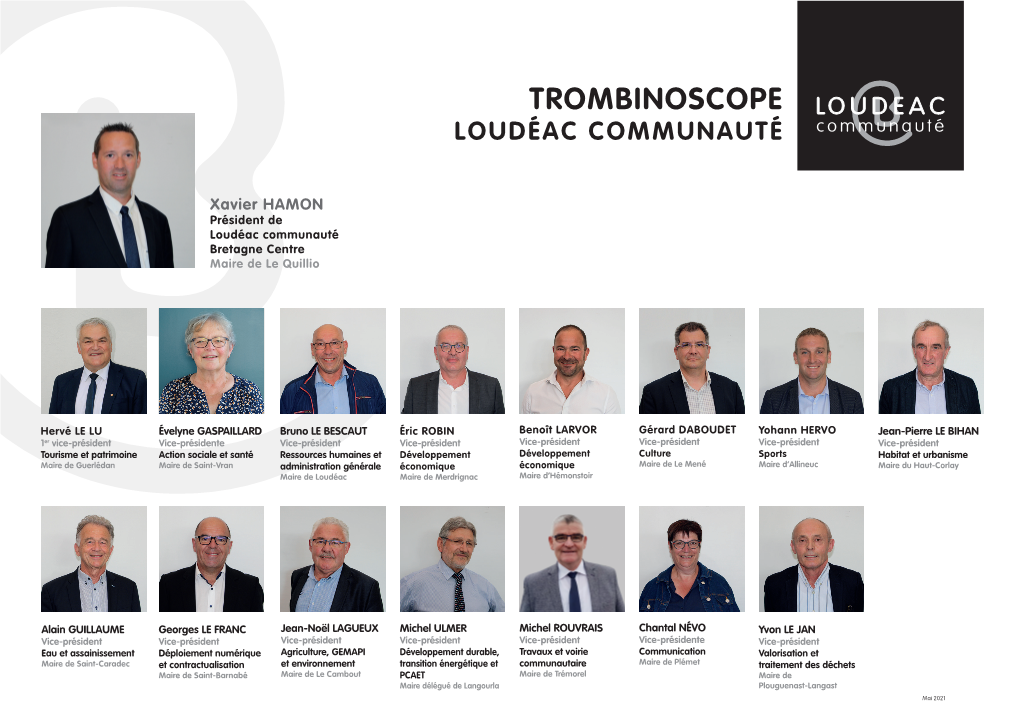 TROMBINOSCOPE LOUD E a C LOUDÉAC COMMUNAUTÉ Communauté