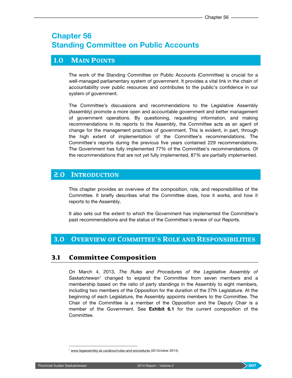 56 Standing Committee on Public Accounts