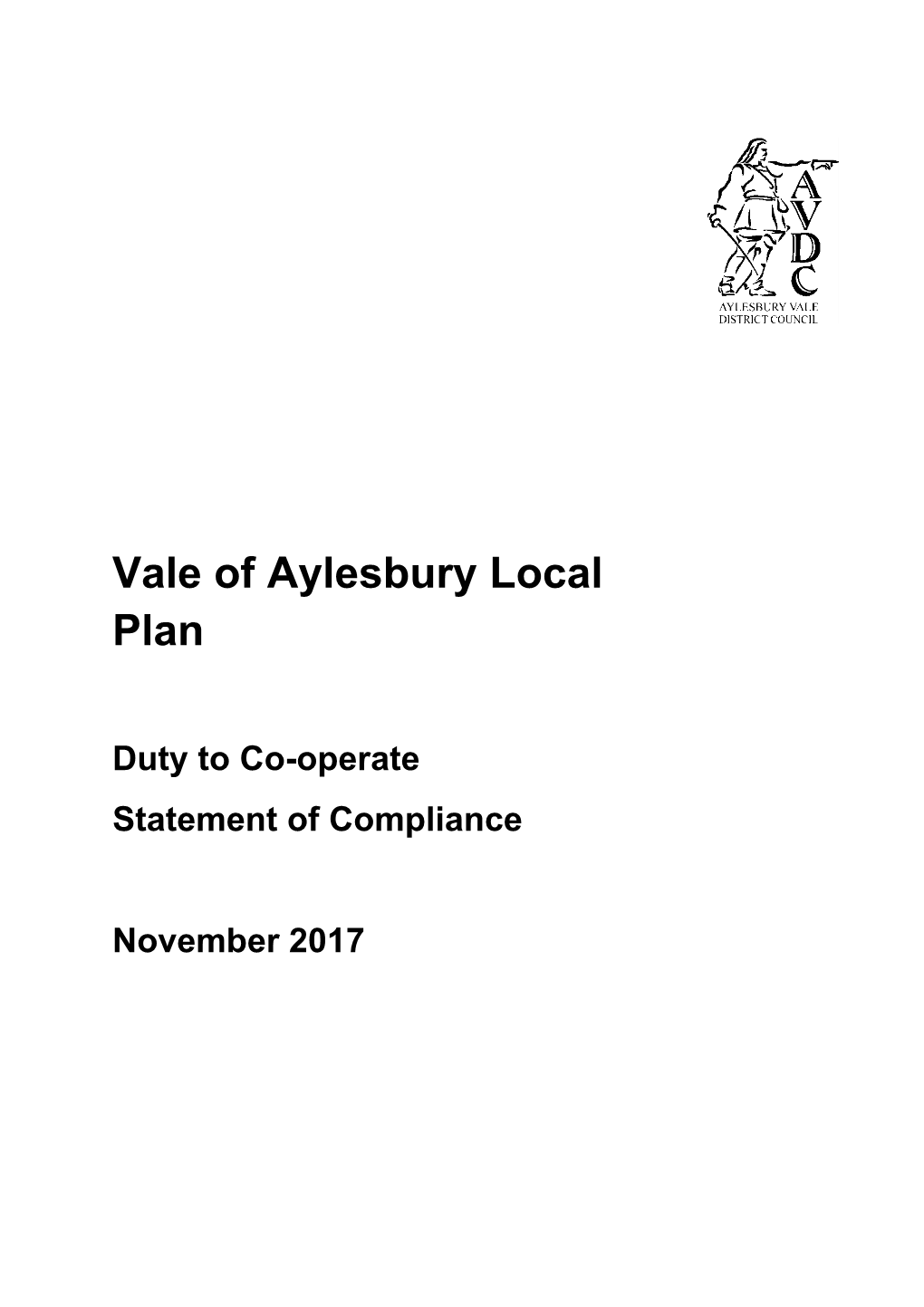 Vale of Aylesbury Local Plan