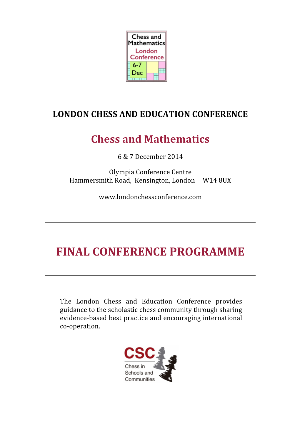 Final!Conference!Programme!