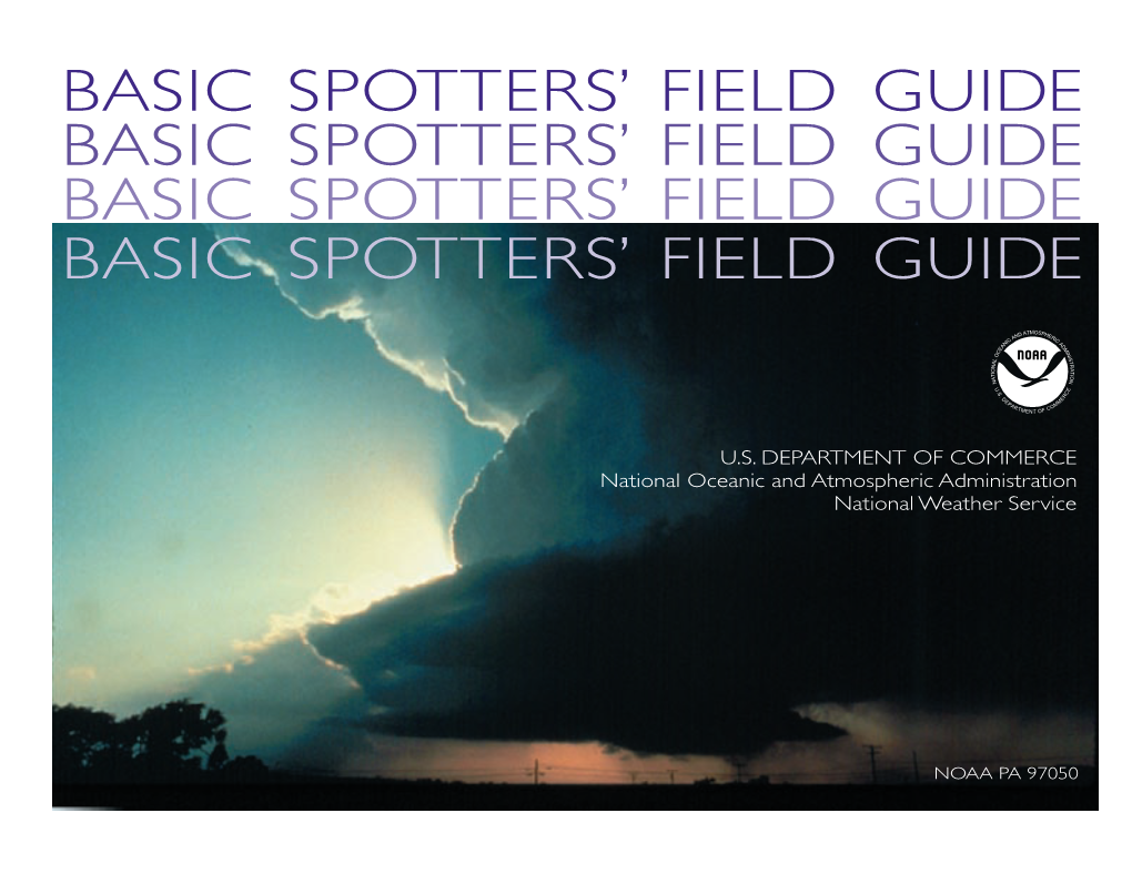 Basic Spotters' Field Guide