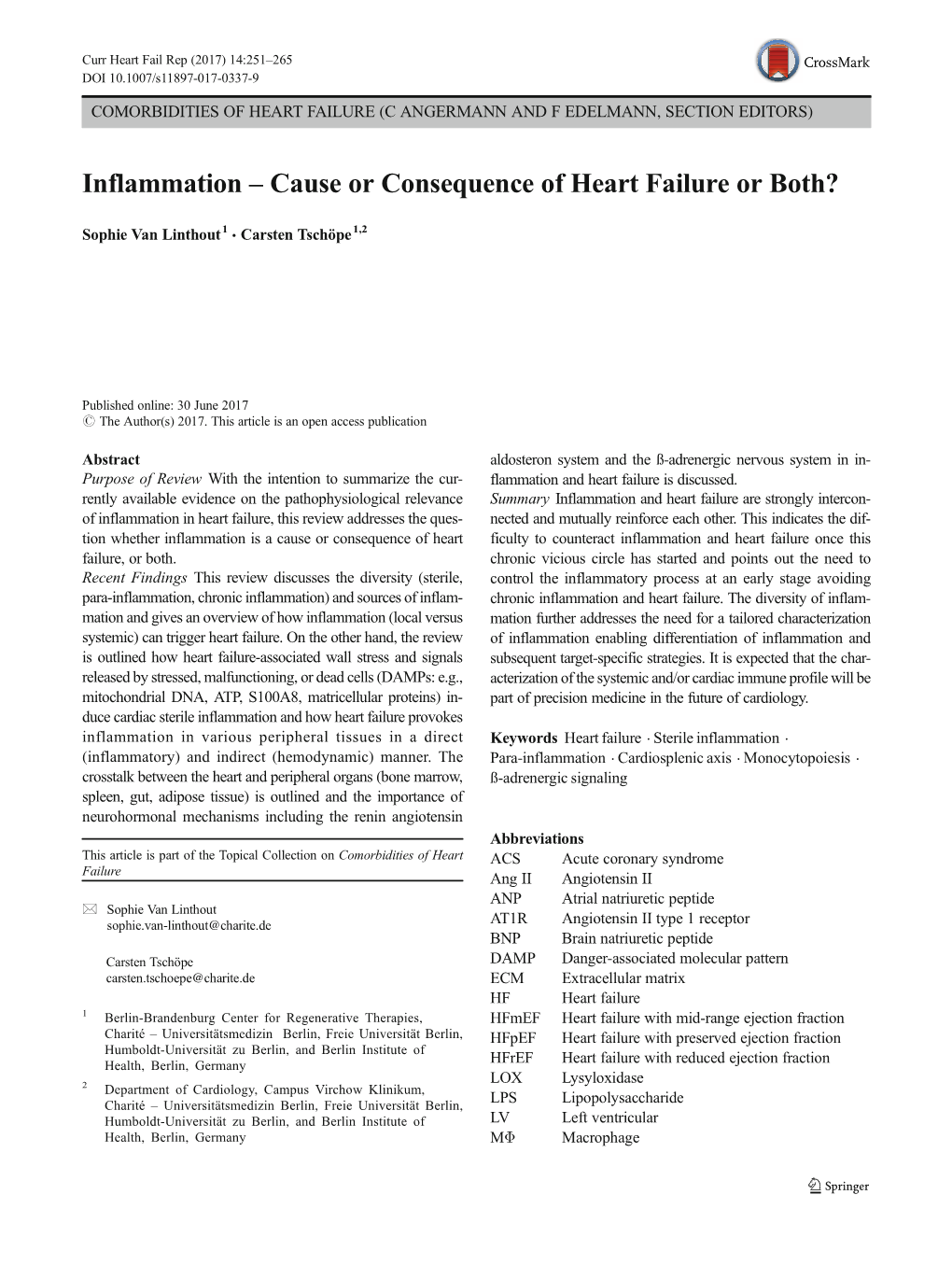 Cause Or Consequence of Heart Failure Or Both?