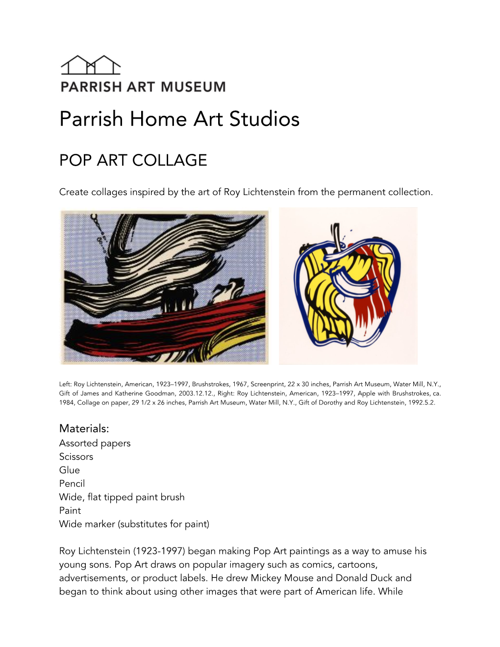 Parrish Home Art Studios