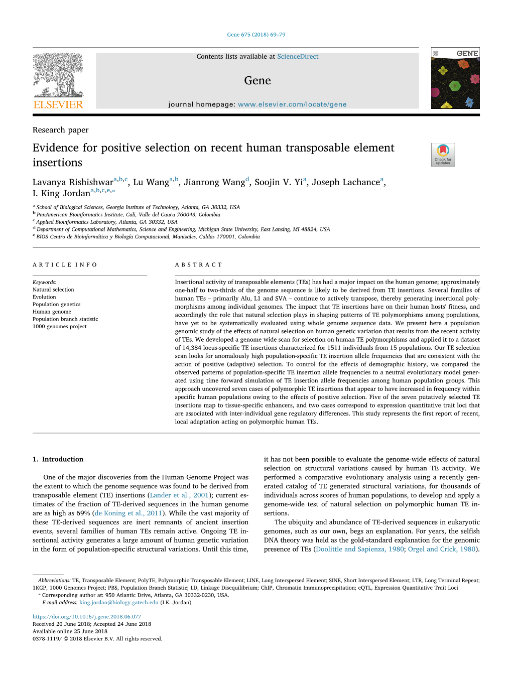 Evidence for Positive Selection on Recent Human Transposable Element T Insertions