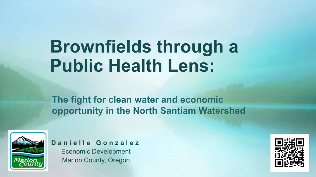 North Santiam Joint Wastewater Project