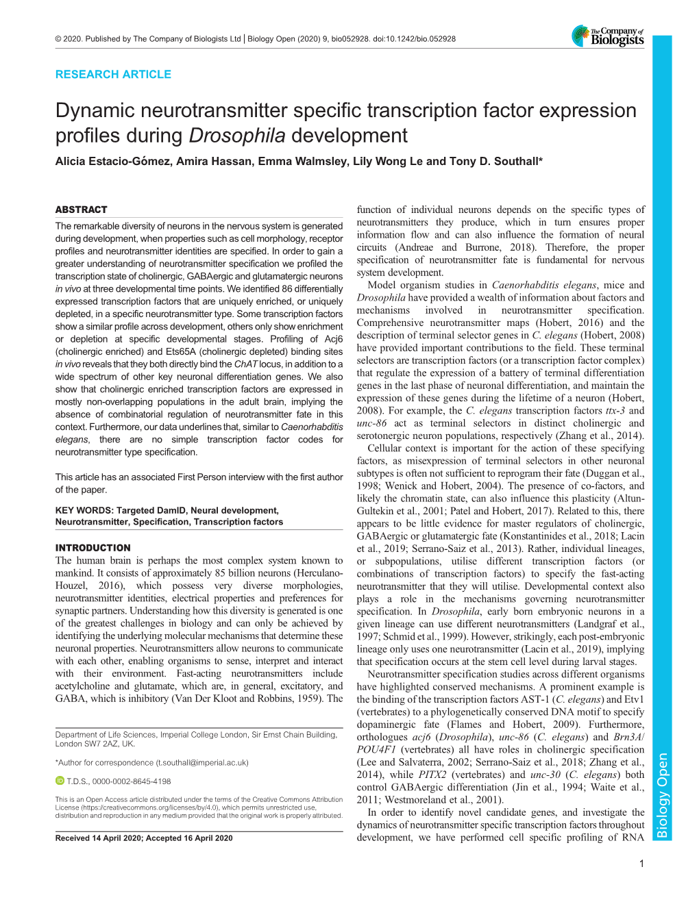 Drosophila&lt;/Italic&gt;