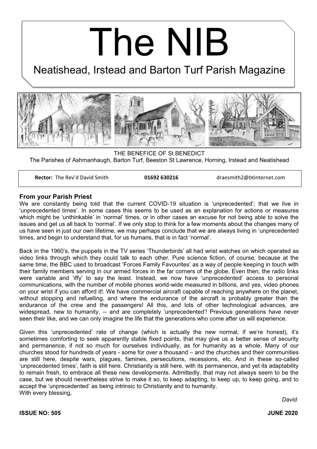 Neatishead, Irstead and Barton Turf Parish Magazine