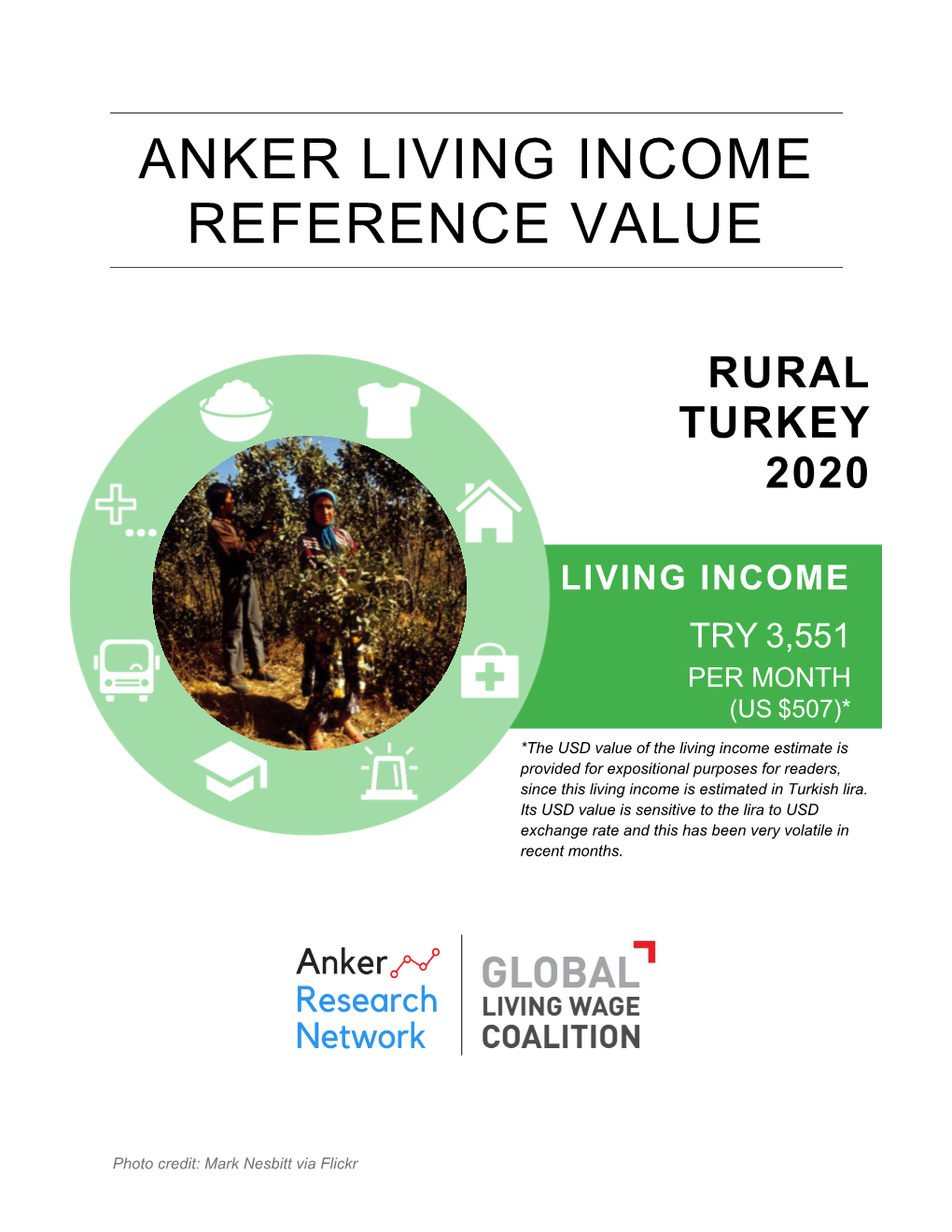 Anker Living Income Reference Value for Rural Turkey 2020