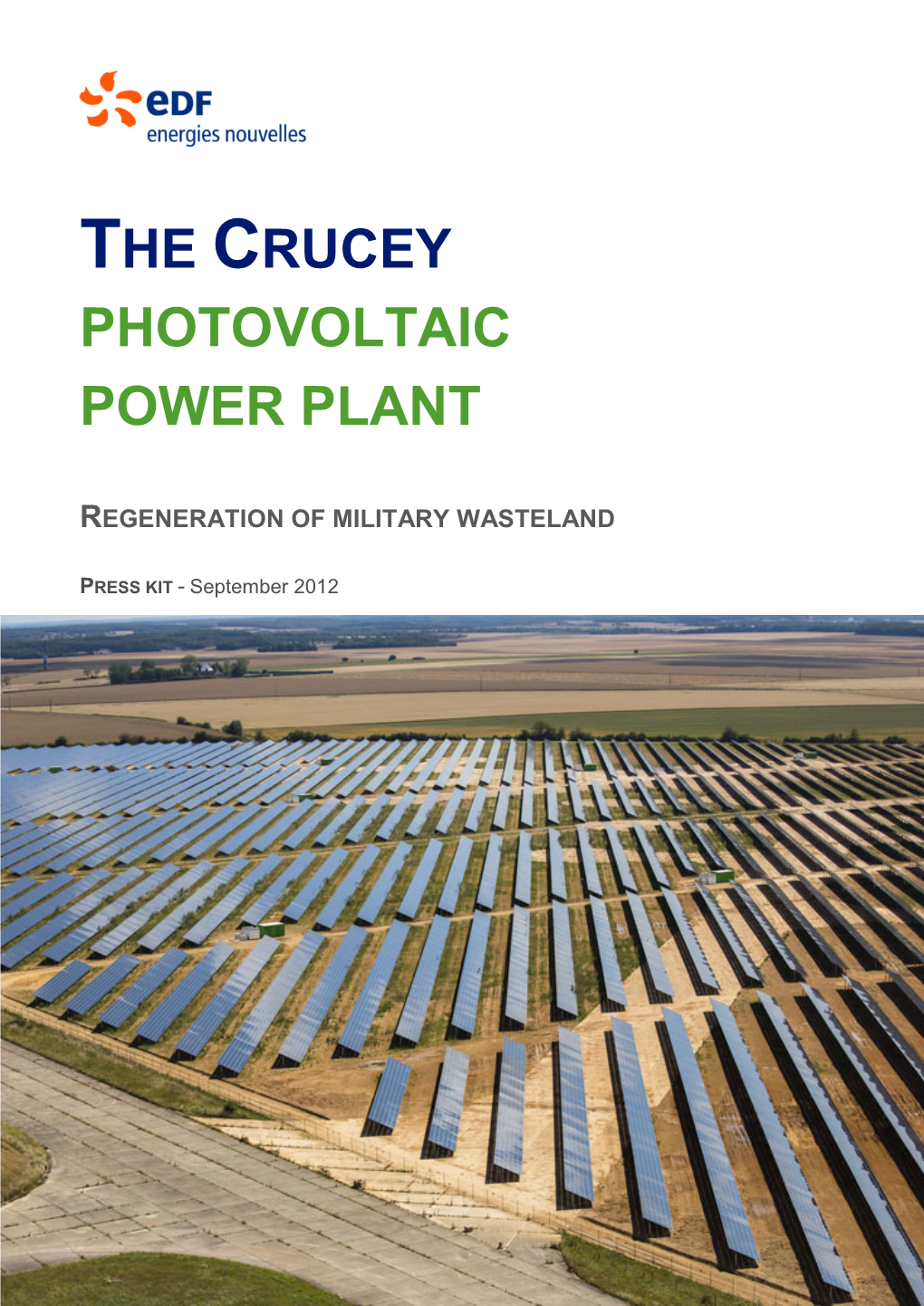 The Crucey Photovoltaic Power Plant