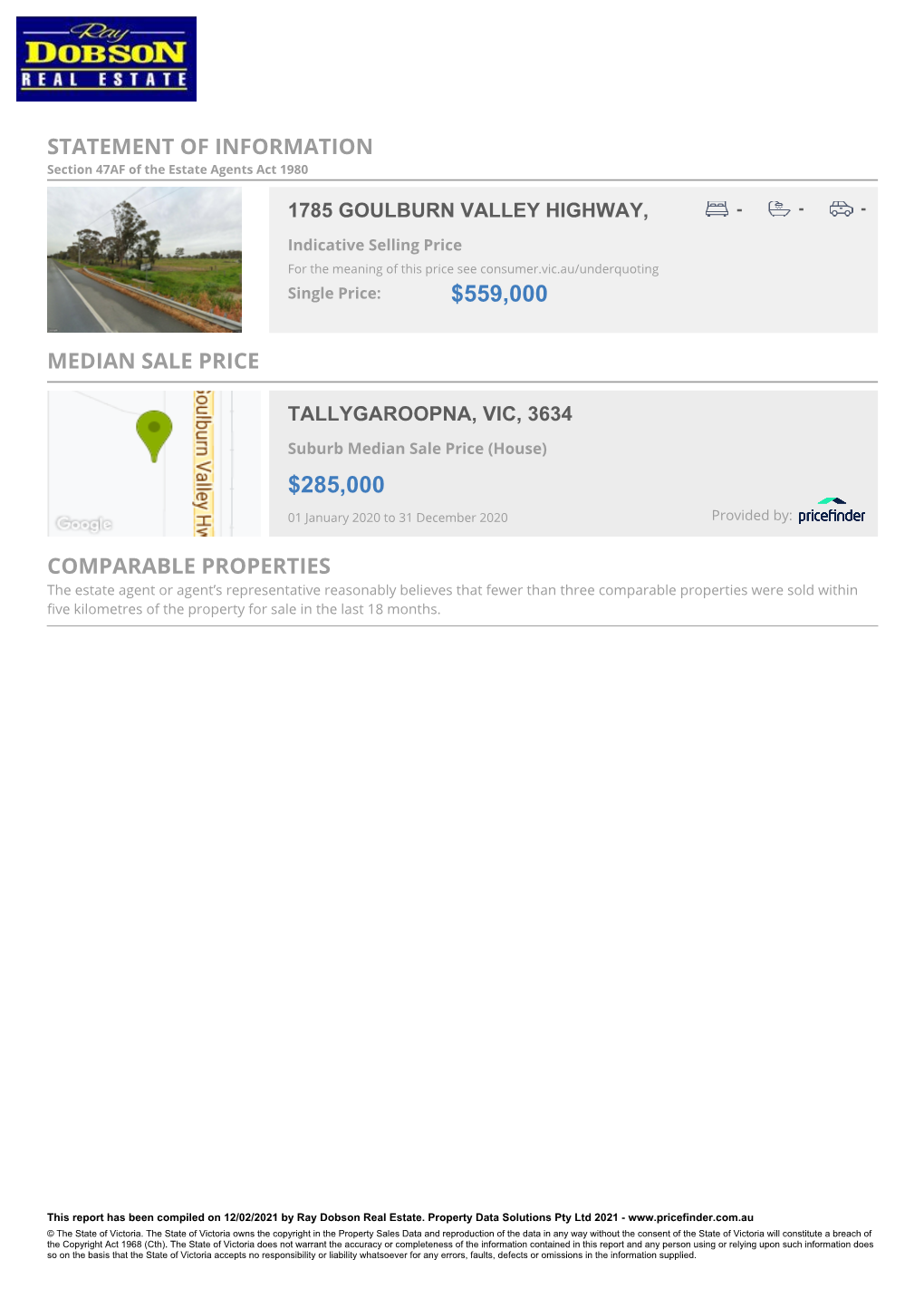 Statementofinformation-1785 GOULBURN VALLEY HIGHWAY