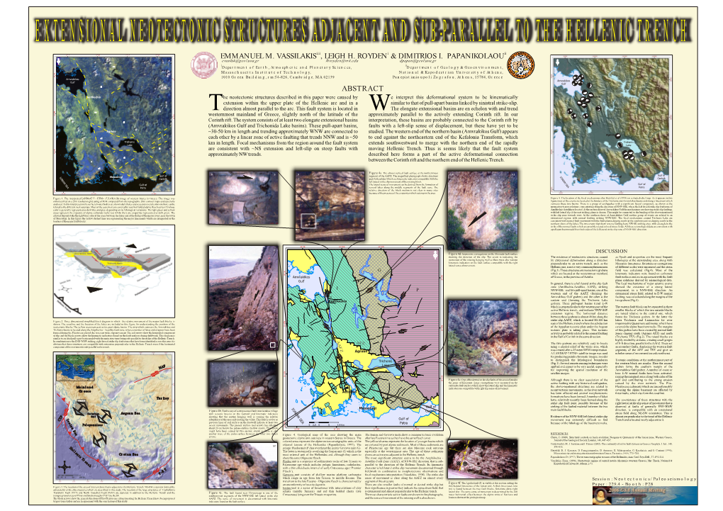 Abstract Emmanuel M. Vassilakis , Leigh H. Royden & Dimitrios I. Papanikolaou