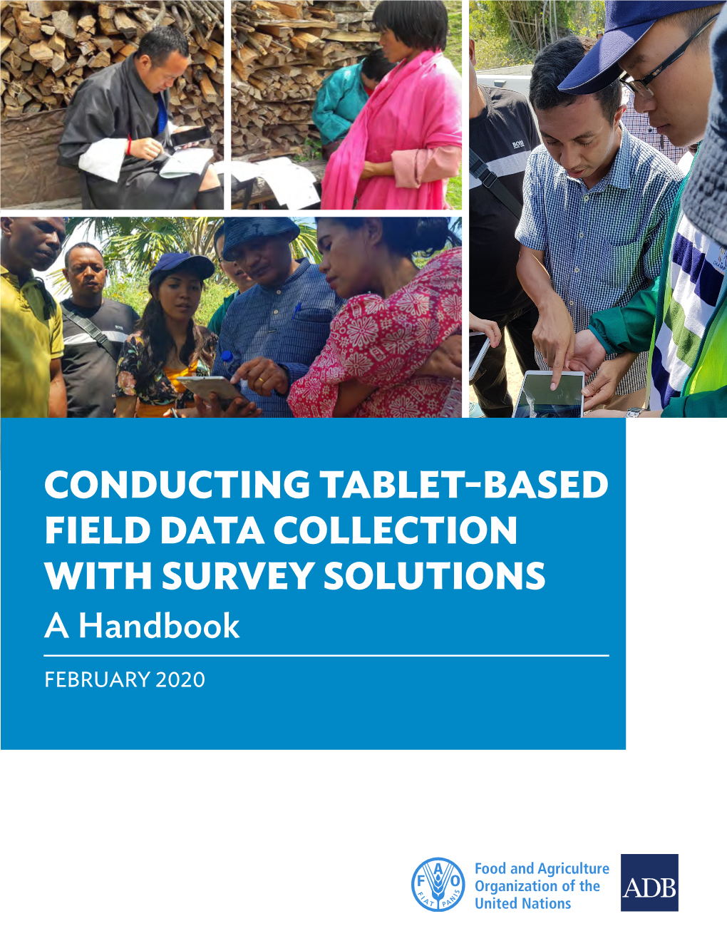 Conducting Tablet-Based Field Data Collection with Survey Solutions a Handbook