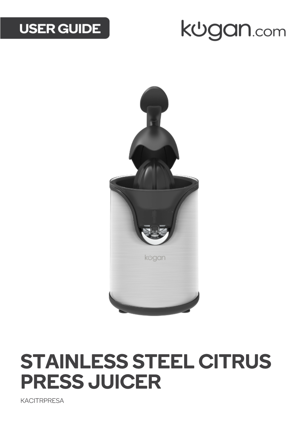 Stainless Steel Citrus Press Juicer Kacitrpresa