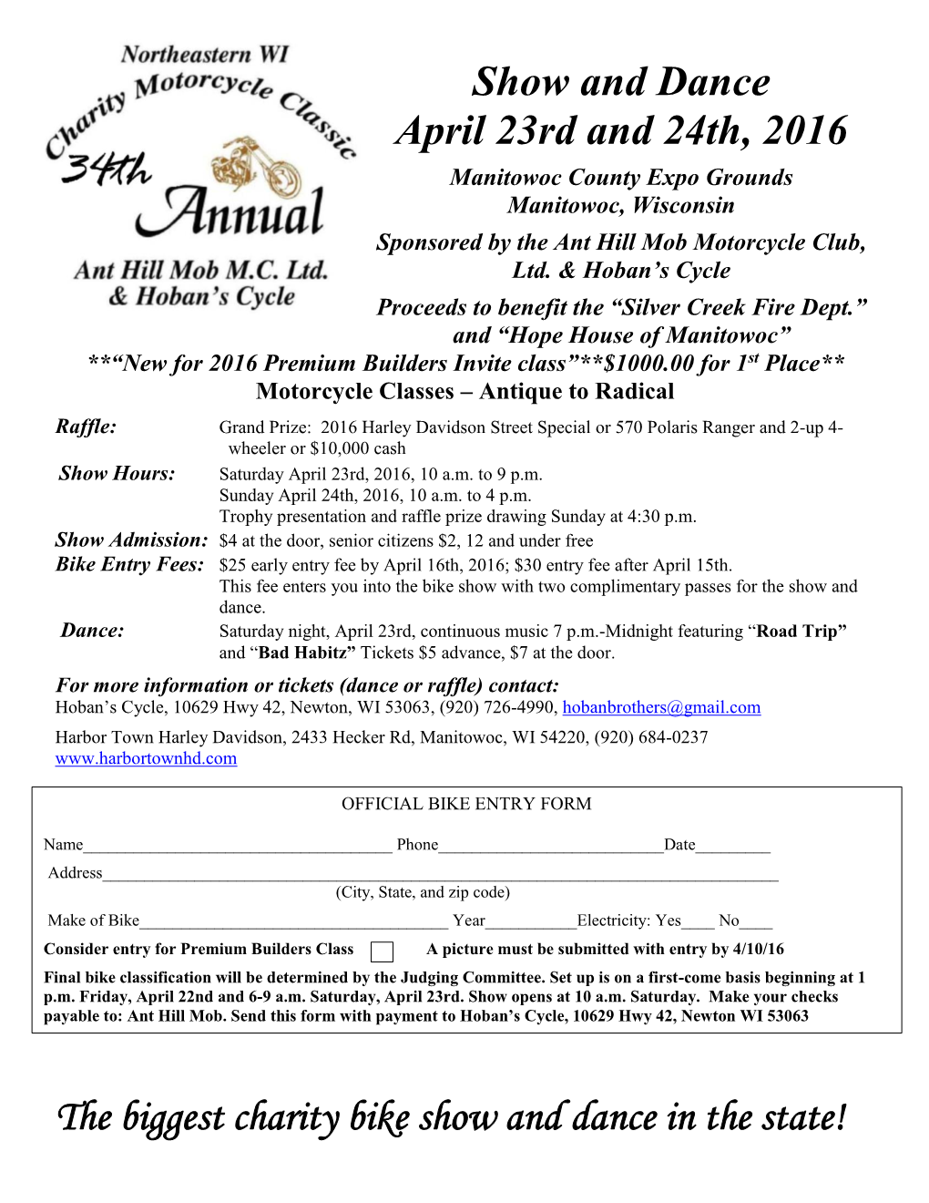 22Nd Annual Northeastern Wisconsin Charity