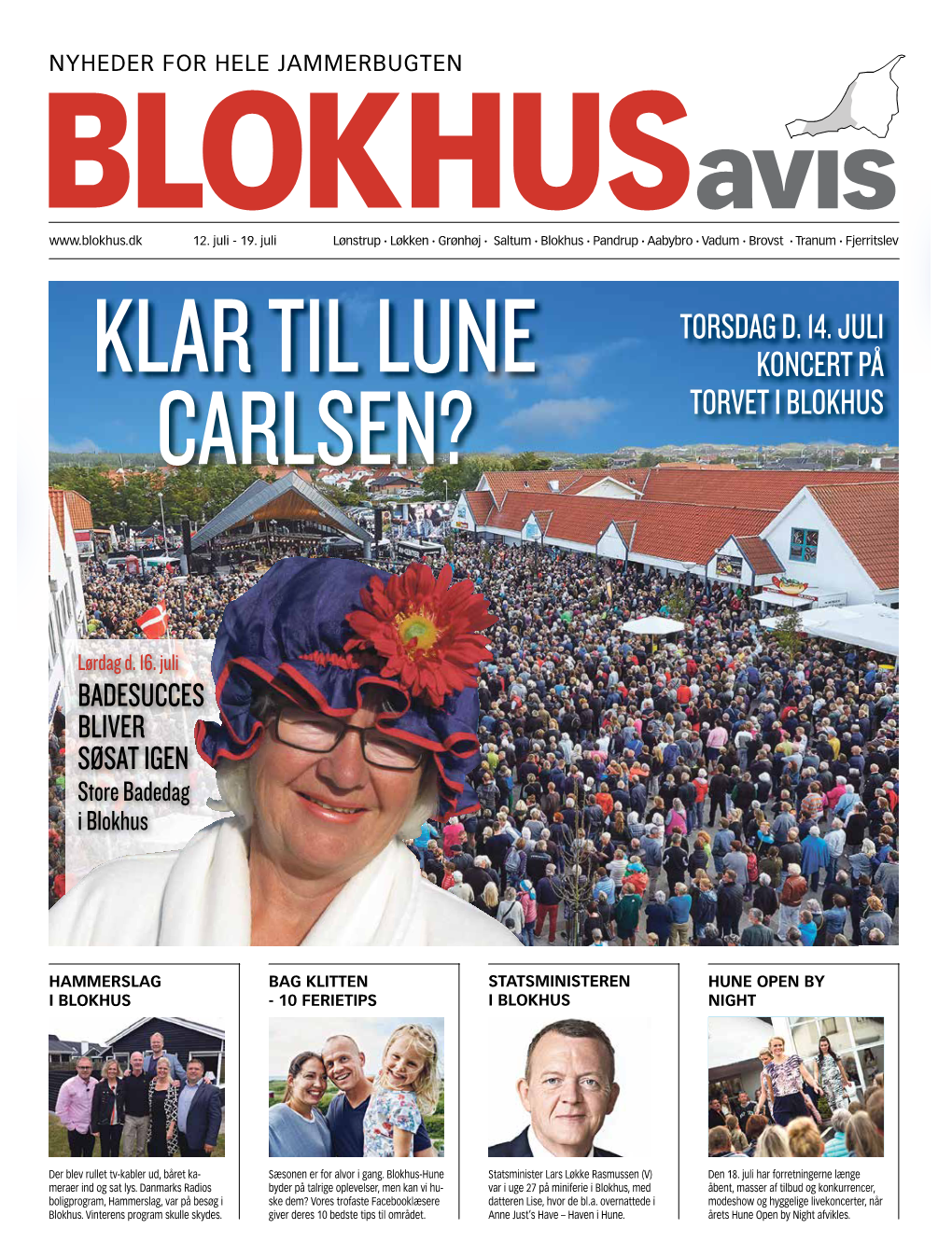 Torsdag D. 14. Juli Koncert På Torvet I Blokhus