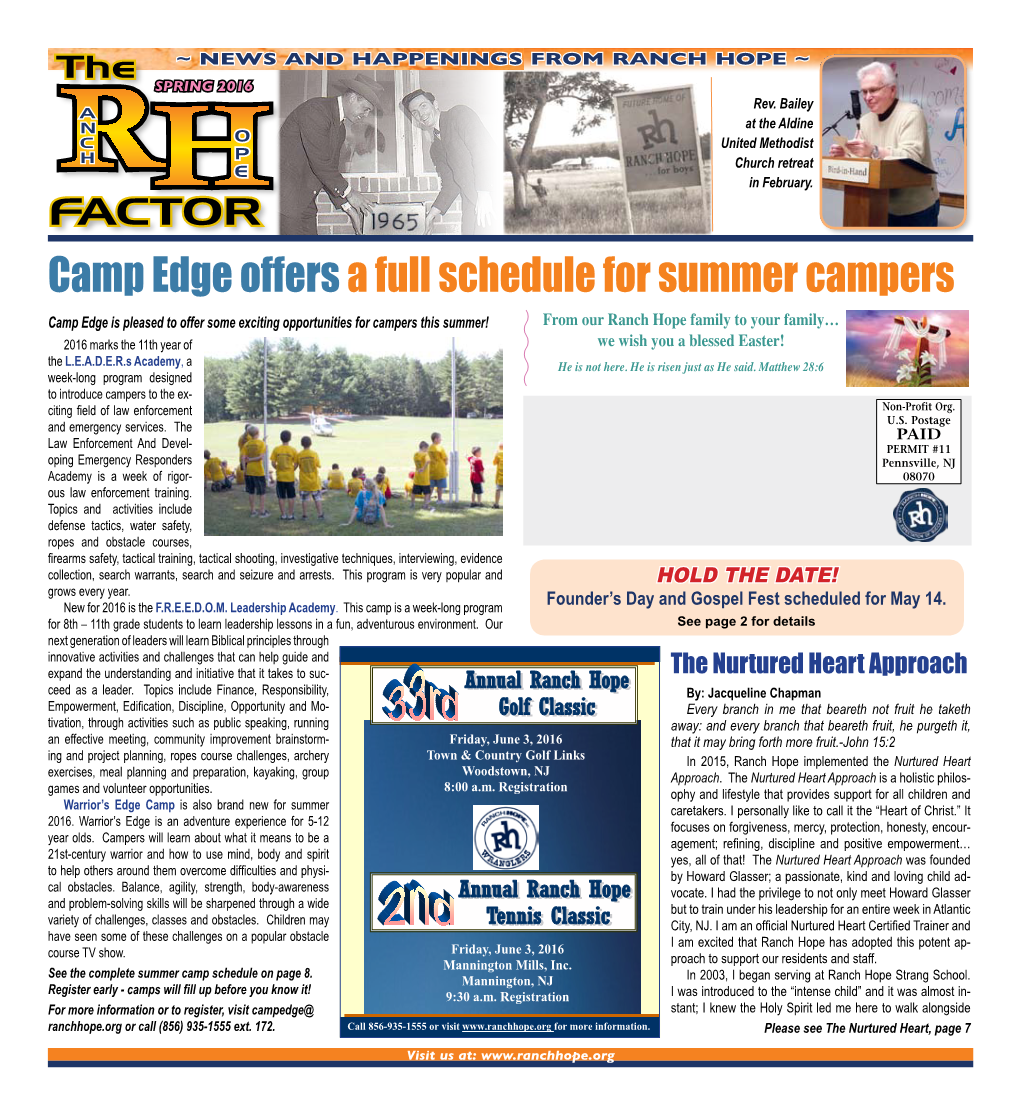 RH Factor Spring 2016