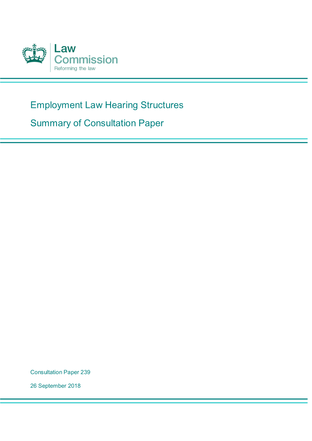 Employment Hearing Structures