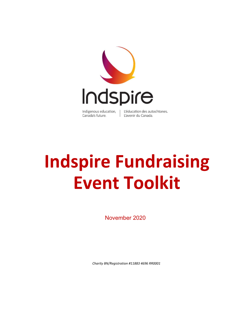 Indspire Fundraising Event Toolkit