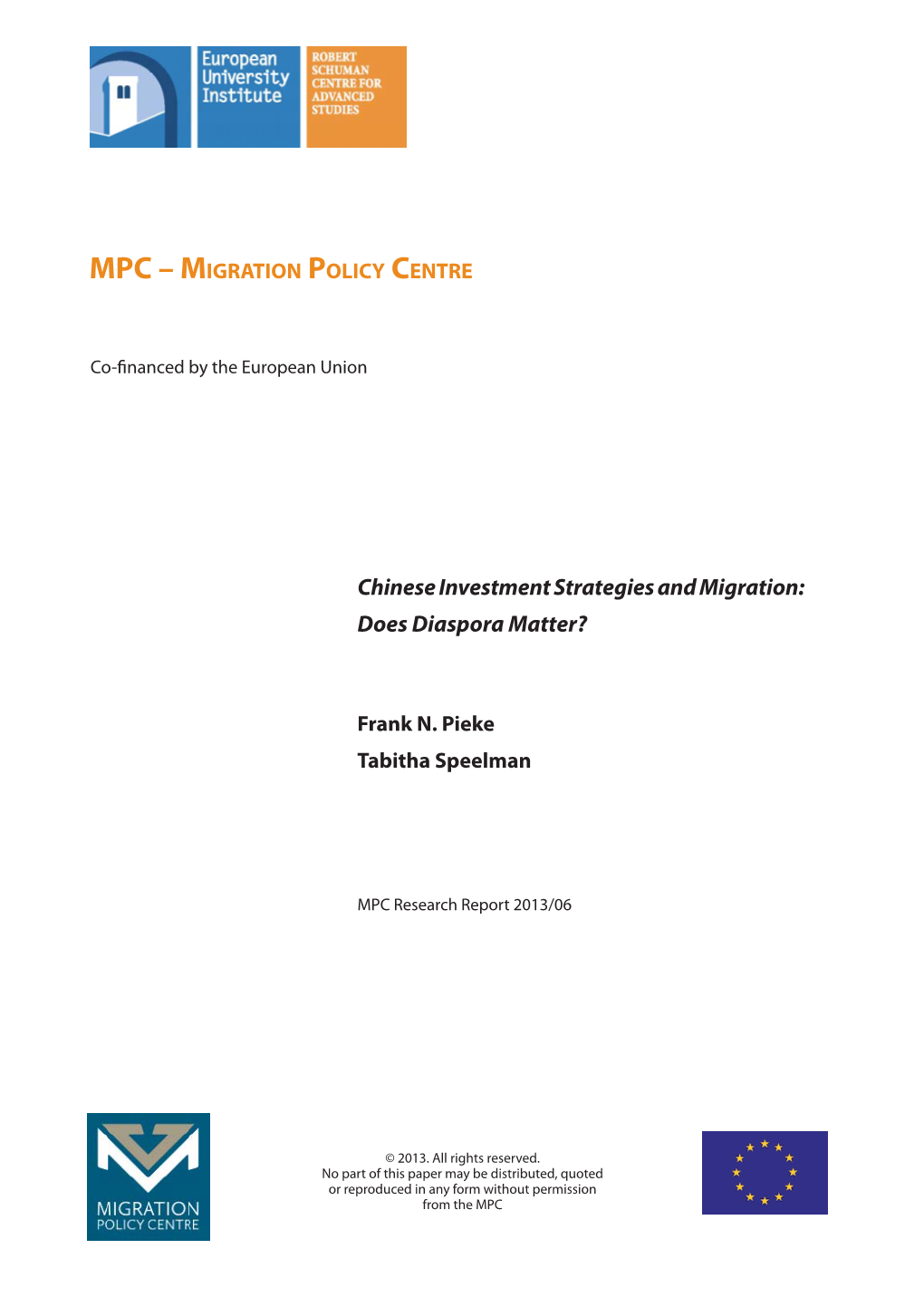 Mpc – Migration Policy Centre