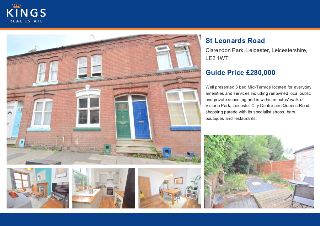 St Leonards Road Guide Price £280,000