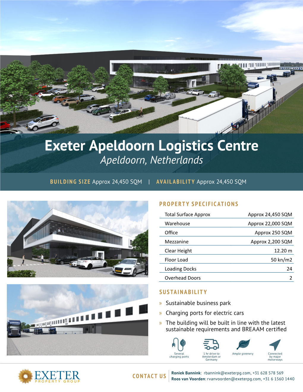 Exeter Apeldoorn Logistics Centre Apeldoorn, Netherlands