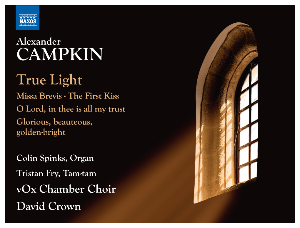 Vox Chamber Choir • David Crown a Detailed Track List Can Be Found Inide the Booklet