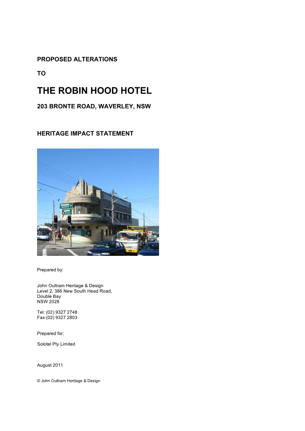 The Robin Hood Hotel