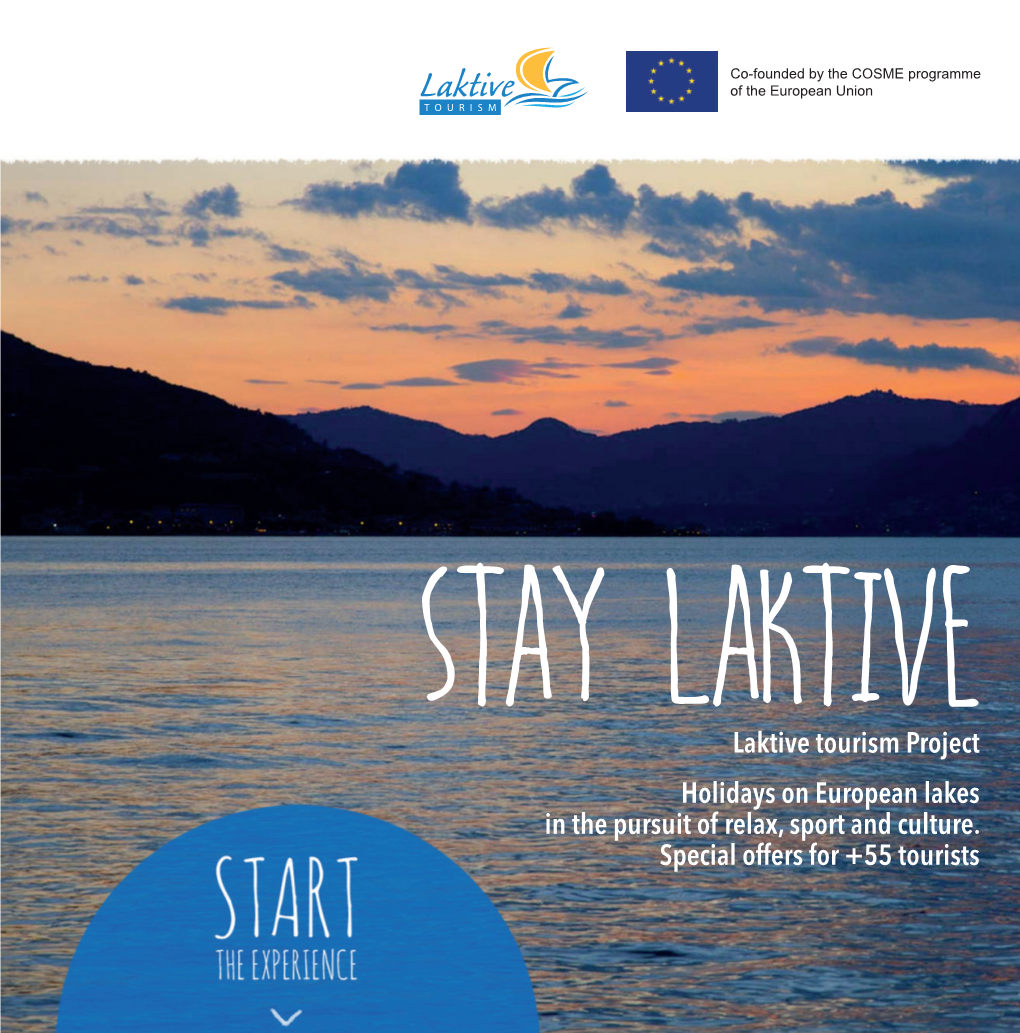 Laktive Tourism Project Holidays on European Lakes in the Pursuit of Relax, Sport and Culture