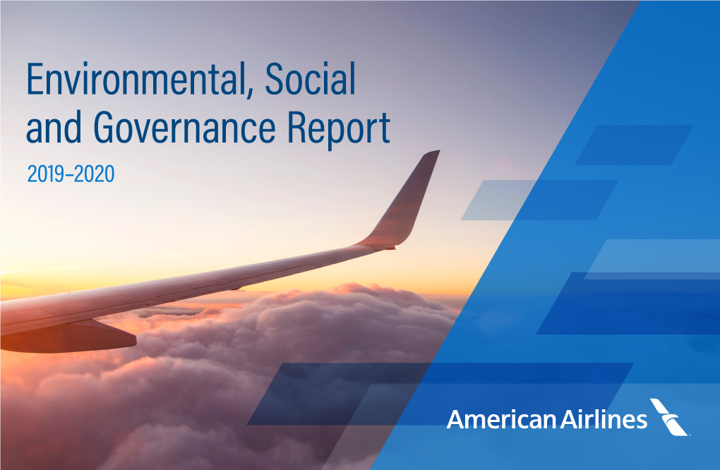 2020 Environmental, Social and Governance Report