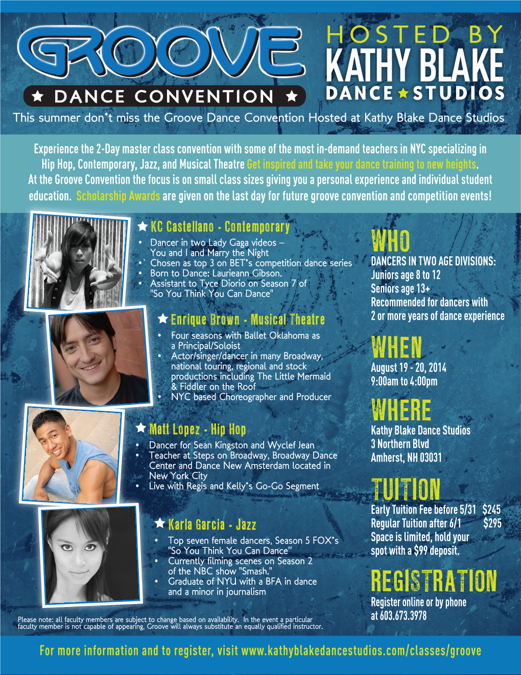 In-Studio Summer Convention Poster