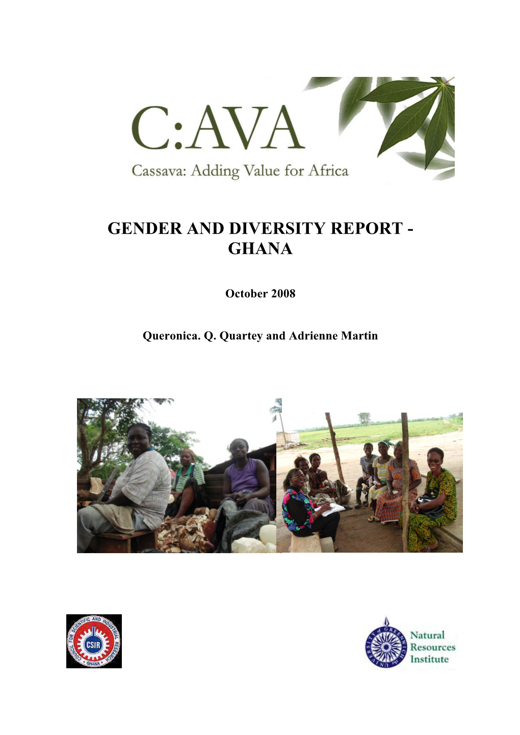 Gender and Diversity Report - Ghana