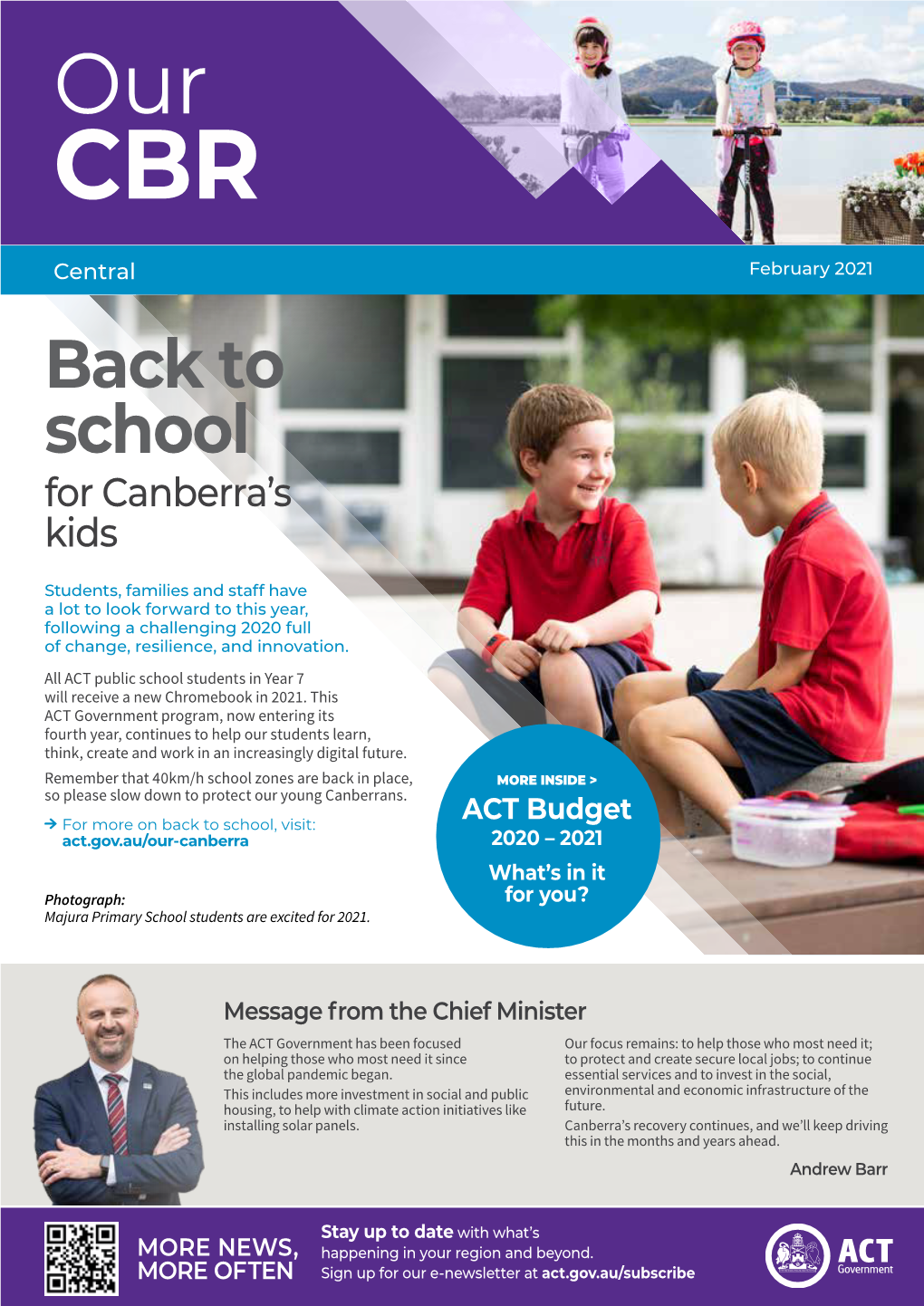 Our Canberra Central February 2021