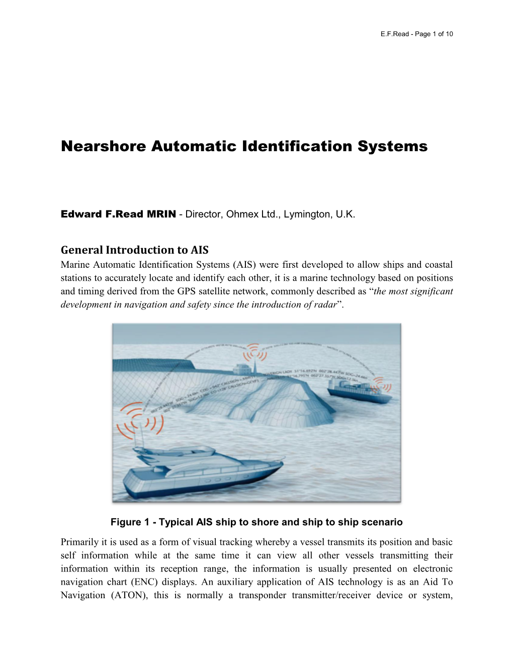 Nearshore Automatic Identification Systems