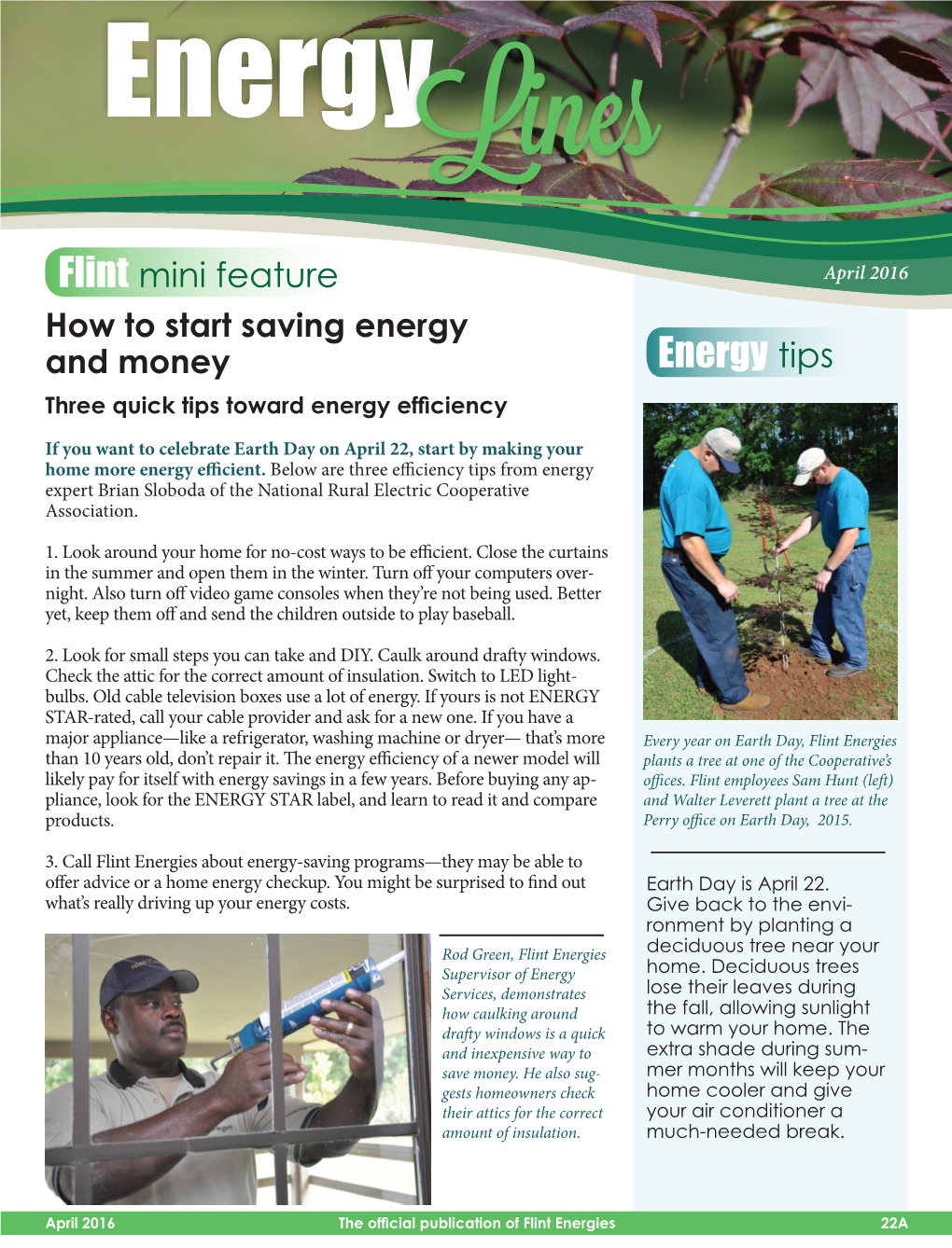 Energy Tips Three Quick Tips Toward Energy Efficiency