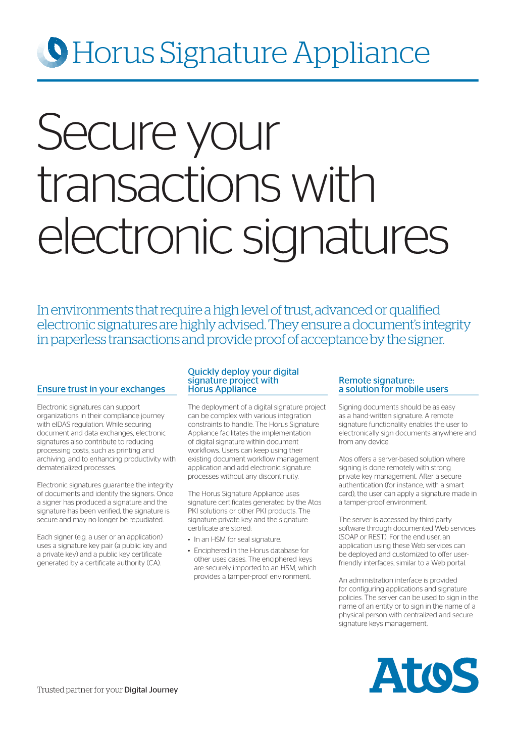 Appliance Secure Your Transactions with Electronic Signatures