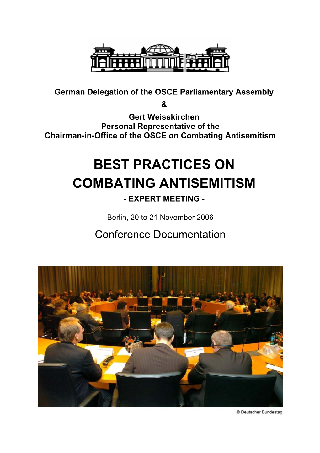 Best Practices on Combating Antisemitism 1