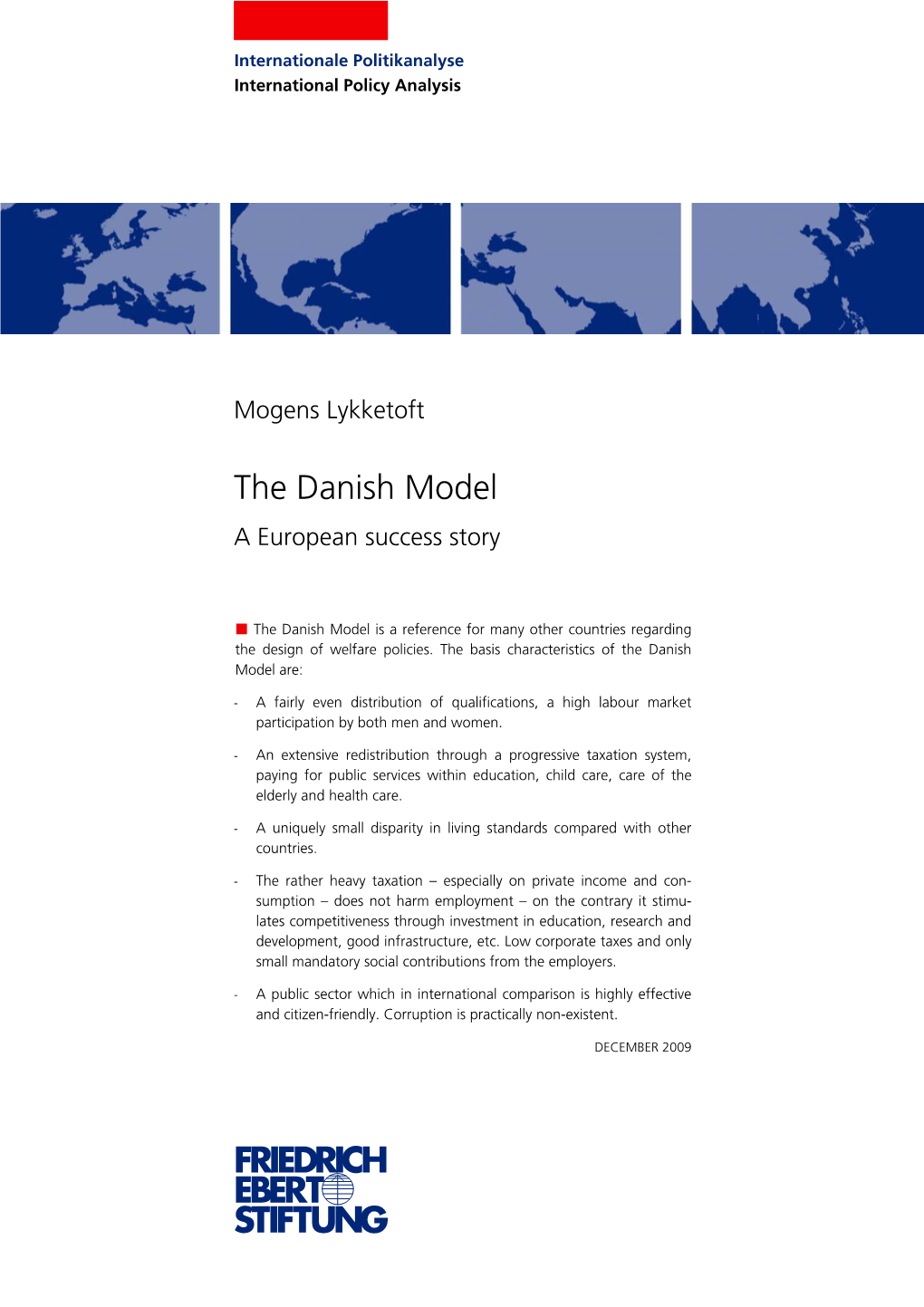 The Danish Model a European Success Story