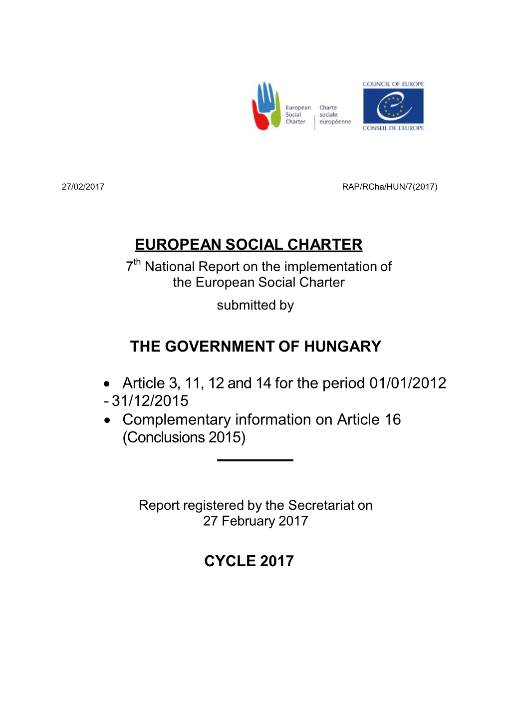 European Social Charter