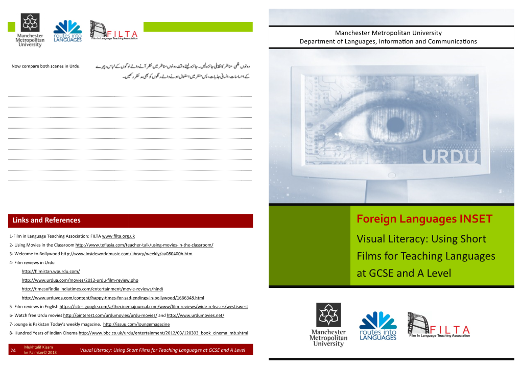 Foreign Languages INSET