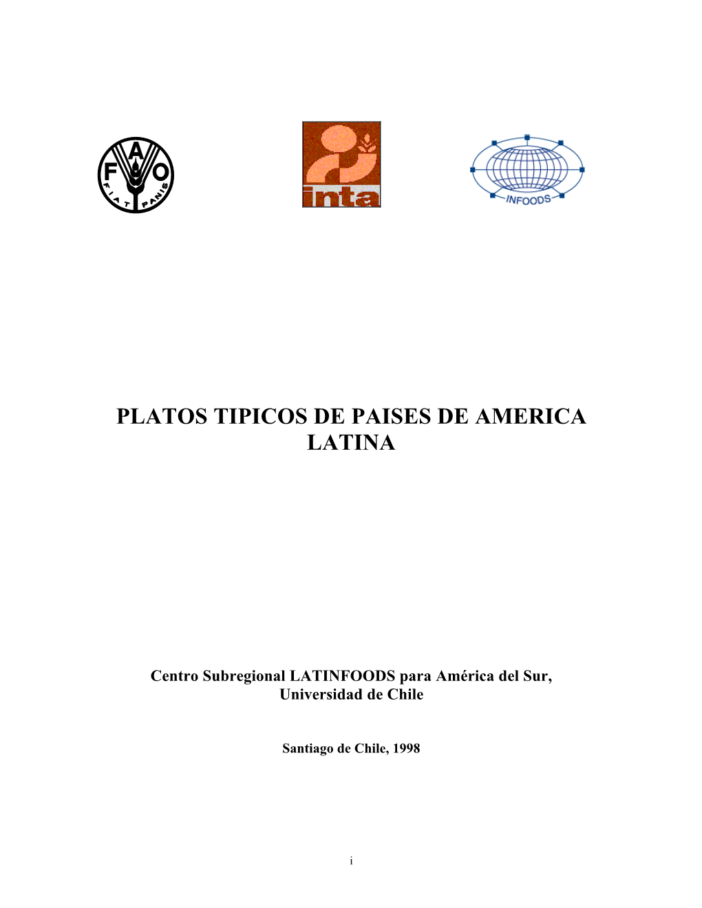 Platos Típicos De América Latina